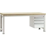 Kompletní dílenském základní PROFI s multiplex deska, Šxhxv = 1500 x 700 x 840 mm Manuflex WP5424.7035 WP5424.7035