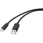 Kabel Renkforce RF-4695144 RF-4695144, 2.00 m, černá