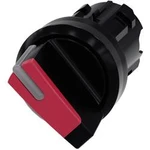 Kloubový spínač Siemens 3SU1002-2BC20-0AA0, otočný přepínač, 1 x 45 °, černá, červená, 1 ks
