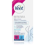 Veet Minima Hypoallergenic voskové depilační pásky na nohy 12 ks