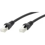 Síťový kabel RJ45 Telegärtner L00001A0089, CAT 6A, S/FTP, 2.00 m, černá