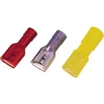 Faston zásuvka Weidmüller 9200640000 6.3 mm x 0.8 mm, 180 °, plná izolace, červená, 100 ks