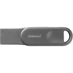 USB flash disk Intenso iMobile Line PRO, 64 GB, USB 3.2 Gen 1 (USB 3.0), Lightning, antracitová