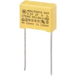 Odrušovací kondenzátor MKP-X2 TRU COMPONENTS MKP-X2 radiální, 0.22 µF, 275 V/AC,10 %, 15 mm, (d x š x v) 18 x 7.5 x 13.5 mm, 1 ks