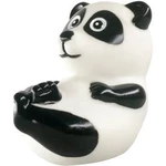 Zvonek na jízdní kolo Tierhupe "Panda", bílá, černá