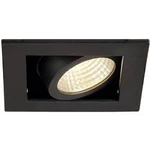 LED vestavné svítidlo SLV 115700, 8.3 W, N/A, černá (matná)