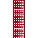 Conductor markers, MultiCard, 21 x 5,8 mm, Polyamide 66, Colour: Red Weidmüller Počet markerů: 200 SFC 0/21 NEUTRAL RTMnožství: 200 ks