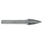 Exact 72385 frézovacie kolík tvrdokov lomený oblúk  Dĺžka 65 mm   Ø hriadeľa 6 mm
