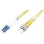 Digitus DK-2931-10 optické vlákno LWL prepojovací kábel [1x zástrčka LC - 1x ST zástrčka] 9/125 µ Singlemode OS2 10.00 m