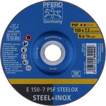PFERD 62015640 E 150-7 PSF STEELOX brúsny kotúč lomený  150 mm 22.23 mm 10 ks