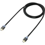 SpeaKa Professional HDMI prepojovací kábel #####HDMI-A Stecker, #####HDMI-A Stecker 1.00 m čierna SP-7870024 audio retur