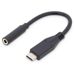 Digitus audio káblový adaptér [1x USB-C ™ zástrčka - 1x jack zásuvka 3,5 mm] AK-300321-002-S flexibilný