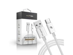 Kabel RhinoTech s nylonovým opletem USB-A na USB-C 27W 1M, bílá