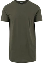 Long T-shirt in the shape of an olive