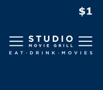 Studio Movie Grill $1 Gift Card US