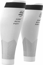 Compressport R2V2 Calf Sleeves White T4 Couvre-mollets pour les coureurs