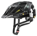 UVEX Quatro CC Mips Black/Jade Matt 52-57 Fahrradhelm