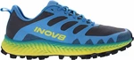 Inov-8 Mudtalon Dark Grey/Blue/Yellow 44,5 Scarpe da corsa su pista