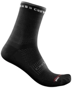 Castelli Rosso Corsa W 11 Sock Black L/XL Skarpety kolarskie