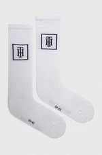 Ponožky Tommy Hilfiger 2-pak pánske, biela farba, 701227288