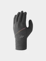 Pletené rukavičky Touch Screen unisex - šedé