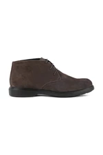 Kožené topánky Geox U OTTAVIO B pánske, šedá farba, U16DCB 00022 C6372