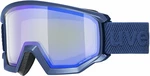 UVEX Athletic FM Navy Mat/Mirror Blue Okulary narciarskie