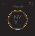 D'Addario NYXL1046-3P Cuerdas para guitarra eléctrica