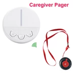 Personal Elderly Alarm Caregiver Pager Call Button Nurse Alert Patient Help System for Hospital