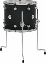 DW Design 14'' x 12'' FT Black Satin Tom de piso