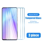 3PCS Screen Glass For Xiaomi Mi 11 10 A3 Lite 10T 11T Pro 10T 9T Screen Protector For Xiaomi Poco X3 Pro F3 M3 X3 F2 Pro Glass