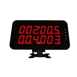 wireless queuing pager system waiter call 433.92mhz touch screen wireless calling receiver for restaurant service