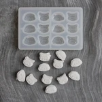 3D Lovely Animal Silicone Mould Translucent Chocolate Ice Cube Molds Diy Jewelry Decoration Tools
