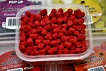 LK Baits Fluoro POP-UP Hook Pellets Wild Strawberry 150ml, 8mm