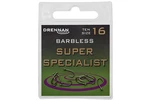 Drennan háčky bez protihrotu Super Specialist Barbless vel. 8