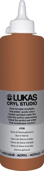 Lukas Cryl Studio Vopsea acrilică 500 ml Burnt Sienna