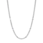 Brosway Oceľový náhrdelník s kryštálmi Symphonia BYM83