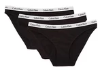 Calvin Klein 3 PACK - dámske nohavičky Bikini QD3588E-001 L