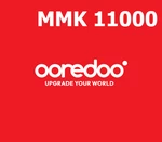 Ooredoo 11000 MMK Mobile Top-up MM