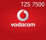 Vodacom 7500 TZS Mobile Top-up TZ