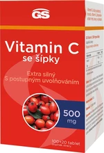 GS Vitamin C 500mg se šípky 120 tablet
