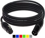 Klotz M1FM1N0100 Čierna 100 cm Mikrofónový kábel