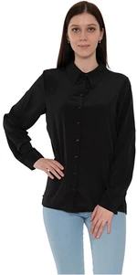 Vero Moda Dámska košeľa VMVIVI Regular Fit 10283143 Black S
