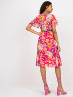 Dress-DHJ-SK-13162.92-dark pink