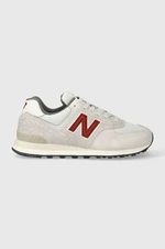 Sneakers boty New Balance U574SOR šedá barva