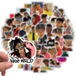 10/50pcs Singer Juice Wrld Stickers For Car Laptop PVC Backpack Water Bottle Pad Bicycle waterproof Decal