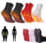 2 Pair Tourmaline Slimming Health Sock Self Heating SocksMagnetic Self-Heating SocksFoot Massage Thermotherapeutic Sock New