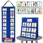 70 Pieces Kids Visual Schedule Daily Routine Cards Home Chore Chart Good Habits Training Games for 3-6 Years Old Montessori Toys