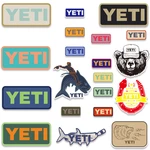 20Pcs YETI Stickers For Notebook Stationery Vintage Sticker Scrapbooking Material Aesthetic Craft supplies