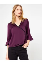 Koton Blouse - Purple - Relaxed fit
